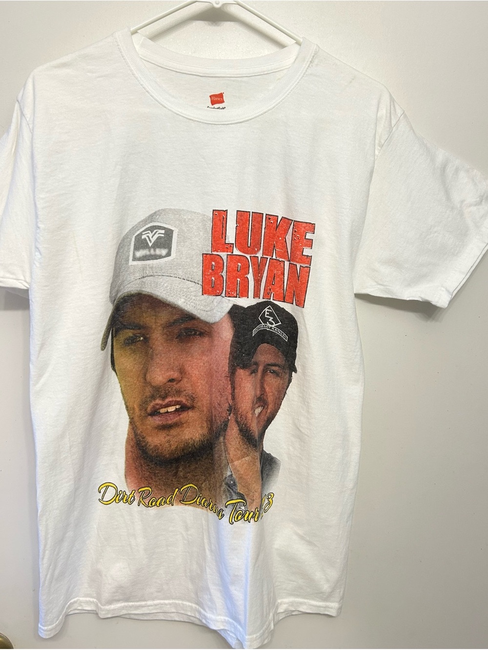 Hanes Graphic Short-Sleeve Men's Luke Bryan tee 2013 tour